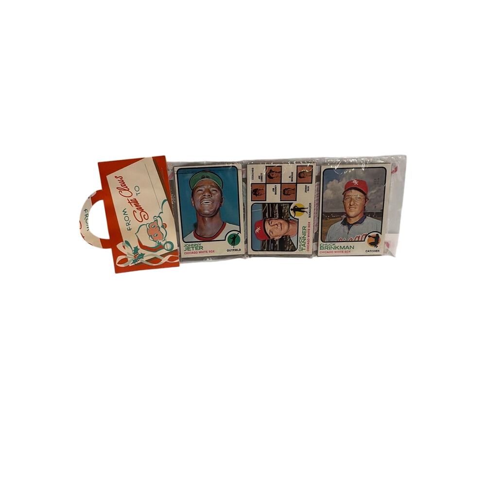 1973 Holiday Pack Topps Chuck Tanner